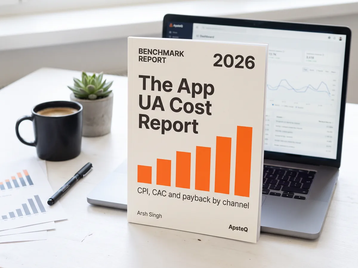 The App UA Cost Report 2026 ebook cover